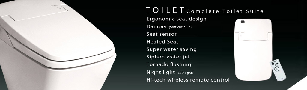 luxury eco bidet toilet